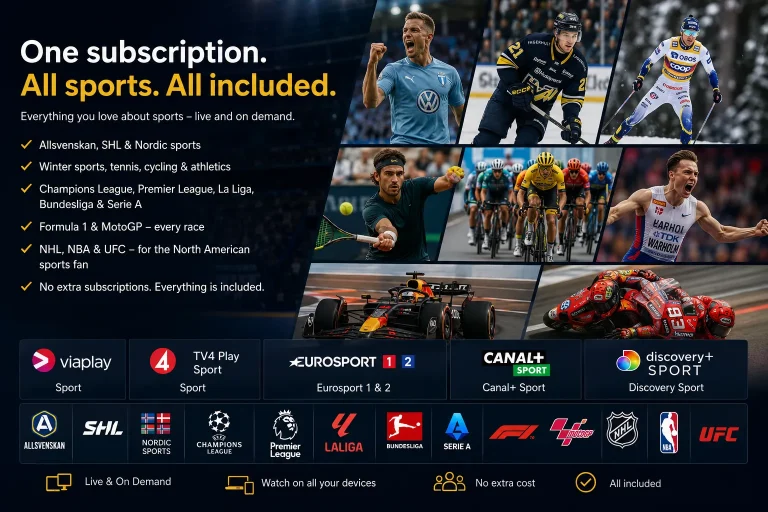 One Subscription all sports