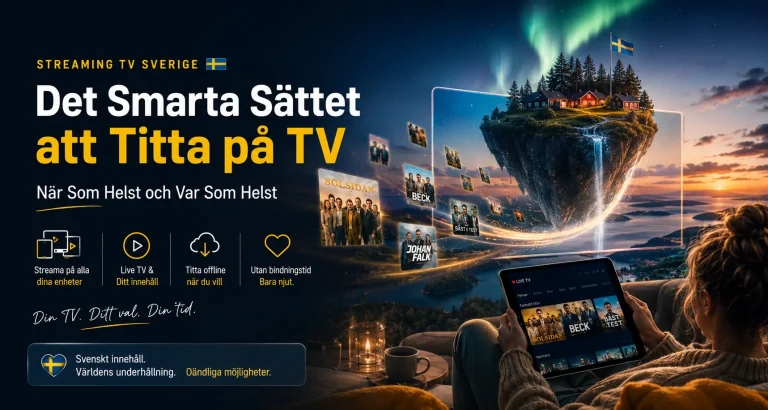 Streaming TV Sverige
