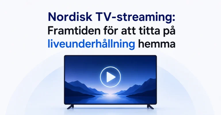 Nordisk TV-streaming